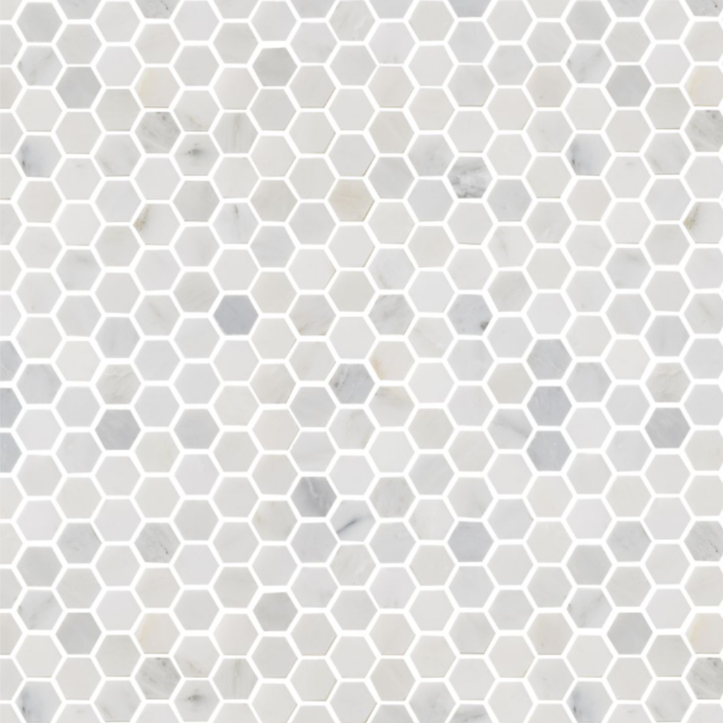 hampton-carrara-marble-polished-hexagon-mosaic-tile