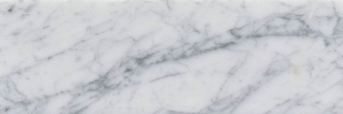 Italia F Carrara White Marble Polished Tile 6x18 -1