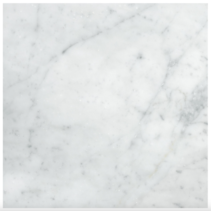 West Hampton Carrara White Marble Matte Honed Tile 12X12